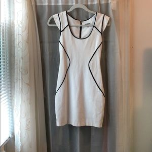 Black and white dress